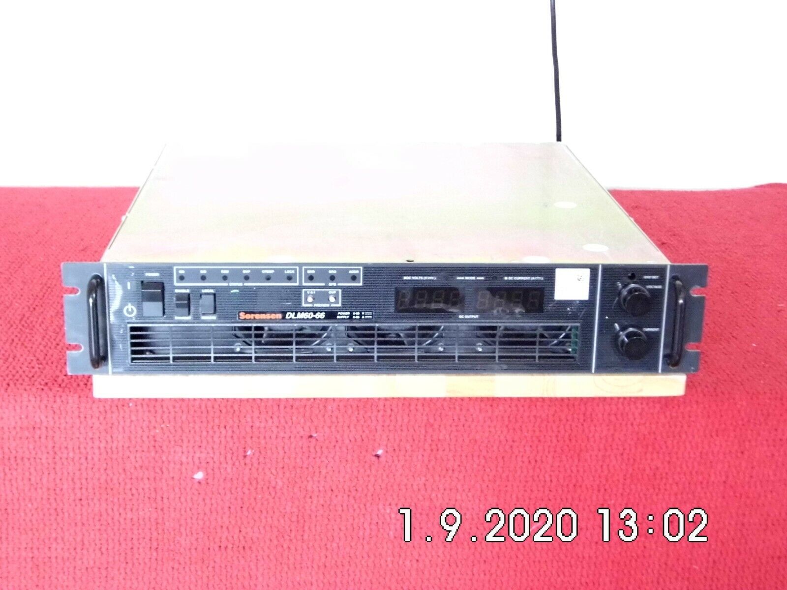 DLM60-66M9E w/GPIB DC Power Supply, 0-60 Volts, 0-66 A, 4kW, NIST, 3 In Stock DLM60-66M9E w/GPIB DC Power Supply, 0-60 Volts, 0-66 A, 4kW, NIST, 3 In Stock